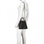 Handtasche Le Foulonné 021-10233 variabel in der Form Black, Farbe: schwarz, Marke: Longchamp, EAN: 3597922447817, Abmessungen in cm: 22.5x22x17, Bild 6 von 7