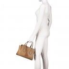 Handtasche Liriel Tote Bag Medium Beige, Farbe: cognac, Marke: BOSS, EAN: 4063541152399, Abmessungen in cm: 30x19.5x12, Bild 4 von 7