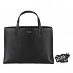 Handtasche Bel Tote Bag, Farbe: schwarz, beige, Marke: HUGO, Abmessungen in cm: 38x26.5x13, Bild 1 von 7