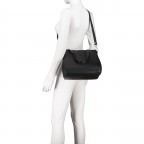 Handtasche, Marke: Hausfelder Manufaktur, Abmessungen in cm: 26.5x24.5x13.5, Bild 6 von 7