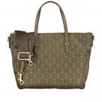Handtasche Collana Tessuto Helena MHZ, Farbe: schwarz, blau/petrol, grün/oliv, beige, Marke: Joop!, Abmessungen in cm: 27.5x24x14, Bild 1 von 8