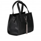 Handtasche Divina S, Farbe: schwarz, taupe/khaki, rot/weinrot, beige, metallic, Marke: Valentino Bags, Abmessungen in cm: 20x16x11, Bild 2 von 7
