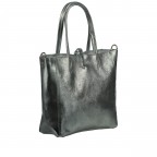 Handtasche Metallic, Marke: Hausfelder Manufaktur, Abmessungen in cm: 23.5x23x8, Bild 2 von 7