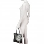 Handtasche Metallic, Marke: Hausfelder Manufaktur, Abmessungen in cm: 23.5x23x8, Bild 4 von 7