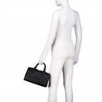Handtasche Rised Relove Recycle, Farbe: schwarz, beige, Marke: Valentino Bags, Abmessungen in cm: 27.5x17x14.5, Bild 4 von 7