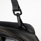 Handtasche Grandma's Luxury Club Mrs. Peanut Brittle, Farbe: schwarz, blau/petrol, cognac, beige, Marke: Aunts & Uncles, Abmessungen in cm: 27.5x20x12.5, Bild 9 von 9