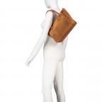 Handtasche Velours, Marke: Hausfelder Manufaktur, Abmessungen in cm: 28x22x14.5, Bild 5 von 8