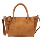 Handtasche Velours, Marke: Hausfelder Manufaktur, Abmessungen in cm: 28x22x14.5, Bild 1 von 8