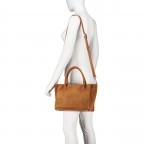 Handtasche Velours, Marke: Hausfelder Manufaktur, Abmessungen in cm: 28x22x14.5, Bild 6 von 8