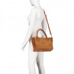 Handtasche Velours, Marke: Hausfelder Manufaktur, Abmessungen in cm: 28x22x14.5, Bild 7 von 8