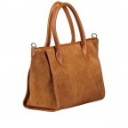 Handtasche Velours, Marke: Hausfelder Manufaktur, Abmessungen in cm: 28x22x14.5, Bild 2 von 8