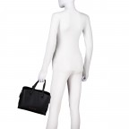 Handtasche Sallie Relove Recycle, Farbe: schwarz, beige, Marke: Valentino Bags, Abmessungen in cm: 28x20.5x10, Bild 4 von 7