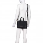 Handtasche Sallie Relove Recycle, Farbe: schwarz, beige, Marke: Valentino Bags, Abmessungen in cm: 28x20.5x10, Bild 6 von 7