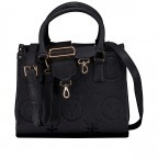 Handtasche Samba Relove Recycle, Farbe: schwarz, grau, rot/weinrot, beige, Marke: Valentino Bags, Abmessungen in cm: 25x19.5x13, Bild 1 von 7