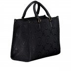 Handtasche Samba Relove Recycle, Farbe: schwarz, beige, Marke: Valentino Bags, Abmessungen in cm: 34.5x25.5x15, Bild 2 von 8
