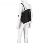 Tasche Special Covent S mit herausnehmbarer Tasche, Farbe: schwarz, grau, taupe/khaki, beige, Marke: Valentino Bags, Abmessungen in cm: 26.5x29.5x12, Bild 4 von 6