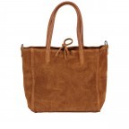 Handtasche Velours, Farbe: anthrazit, braun, taupe/khaki, grün/oliv, beige, Marke: Hausfelder Manufaktur, Abmessungen in cm: 22x22x8, Bild 3 von 8