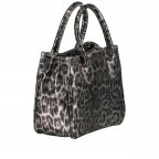 Handtasche Leoprint, Marke: Hausfelder Manufaktur, Abmessungen in cm: 23x18x10, Bild 2 von 7
