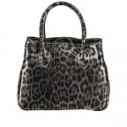 Handtasche Leoprint, Marke: Hausfelder Manufaktur, Abmessungen in cm: 23x18x10, Bild 3 von 7