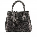 Handtasche Leoprint, Marke: Hausfelder Manufaktur, Abmessungen in cm: 23x18x10, Bild 1 von 7