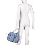 Handtasche Abby 14625, Farbe: blau/petrol, beige, Marke: Suri Frey, Abmessungen in cm: 32x24x13, Bild 4 von 8