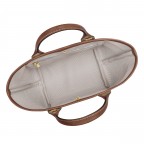 Tasche Le Pliage Collection XS, Farbe: schwarz, braun, taupe/khaki, Marke: Longchamp, Abmessungen in cm: 16x18x12, Bild 5 von 6