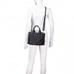 Handtasche Dollaro Book Tote, Marke: Hausfelder Manufaktur, Abmessungen in cm: 26x19x11, Bild 6 von 7