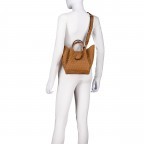 Handtasche Epson Essential Small, Farbe: cognac, beige, Marke: Abro, Abmessungen in cm: 24x24x16, Bild 7 von 8