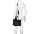Handtasche Foxy Relove Recycle, Farbe: schwarz, beige, Marke: Valentino Bags, Abmessungen in cm: 26.3x22.5x12.5, Bild 6 von 9