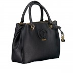 Handtasche Calebra, Farbe: schwarz, cognac, Marke: Guess, Abmessungen in cm: 30x23x11.5, Bild 2 von 7