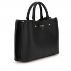 Handtasche Meridian II, Farbe: schwarz, taupe/khaki, Marke: Guess, Abmessungen in cm: 30x24.5x10.5, Bild 2 von 8