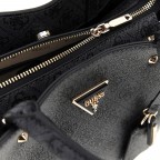 Handtasche Meridian II 4G-Logo, Farbe: anthrazit, braun, Marke: Guess, Abmessungen in cm: 30x25x10, Bild 7 von 8