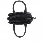 Handtasche Hermosa, Farbe: schwarz, cognac, Marke: The Chesterfield Brand, Abmessungen in cm: 26x22.5x11, Bild 7 von 9