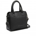 Handtasche Hermosa, Farbe: schwarz, cognac, Marke: The Chesterfield Brand, Abmessungen in cm: 26x22.5x11, Bild 1 von 9