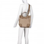 Handtasche Dalia Essential Medium, Farbe: cognac, taupe/khaki, Marke: Abro, Abmessungen in cm: 32x32x18, Bild 7 von 8