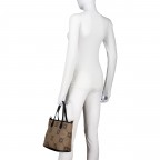 Handtasche Mosaico Lara SHZ, Farbe: braun, beige, Marke: Joop!, Abmessungen in cm: 26.5x21.5x10.5, Bild 4 von 8