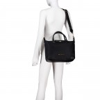 Handtasche Jolly Relove Recycle, Farbe: schwarz, blau/petrol, rot/weinrot, beige, Marke: Valentino Bags, Abmessungen in cm: 31x24x14, Bild 7 von 7