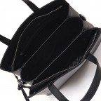 Handtasche Riva Pil, Farbe: schwarz, braun, Marke: Adax, Abmessungen in cm: 30x25x10, Bild 4 von 4