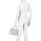 Handtasche Elefante, Farbe: beige, Marke: Hausfelder Manufaktur, Abmessungen in cm: 23x17.5x10, Bild 4 von 7