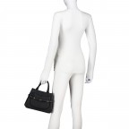 Handtasche Cavallo M, Farbe: schwarz, braun, Marke: AIGNER, Abmessungen in cm: 25x19x8.5, Bild 4 von 7