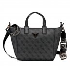 Handtasche Follie Travel 4G-Logo, Farbe: anthrazit, braun, Marke: Guess, Abmessungen in cm: 23x23x14, Bild 1 von 6