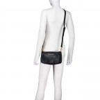 Umhängetasche Clio Relove Recycle, Farbe: schwarz, beige, Marke: Valentino Bags, Abmessungen in cm: 26x14x5, Bild 7 von 8