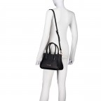 Handtasche Eris Relove Recycle, Farbe: schwarz, beige, Marke: Valentino Bags, Abmessungen in cm: 27x19x10, Bild 5 von 7