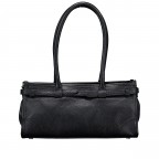 Shopper Dollaro, Farbe: schwarz, blau/petrol, taupe/khaki, rot/weinrot, Marke: Hausfelder Manufaktur, Abmessungen in cm: 32x16.5x11.5, Bild 3 von 7