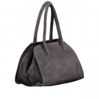 Tasche Velours, Farbe: grau, braun, taupe/khaki, grün/oliv, rot/weinrot, Marke: Hausfelder Manufaktur, Abmessungen in cm: 26.5x18.5x17, Bild 2 von 8