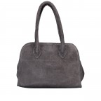 Tasche Velours, Farbe: grau, braun, taupe/khaki, grün/oliv, rot/weinrot, Marke: Hausfelder Manufaktur, Abmessungen in cm: 26.5x18.5x17, Bild 3 von 8