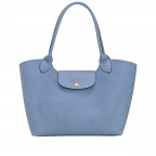 Shopper Epure, Farbe: grau, blau/petrol, Marke: Longchamp, Abmessungen in cm: 30x24x14, Bild 1 von 5