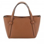 Handtasche Cosmo Mini, Farbe: schwarz, cognac, beige, Marke: Abro, Abmessungen in cm: 15.5x13x11, Bild 3 von 8