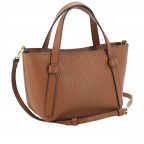 Handtasche Cosmo Mini, Farbe: schwarz, cognac, beige, Marke: Abro, Abmessungen in cm: 15.5x13x11, Bild 4 von 8