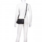 Handtasche Medea mit herausnehmbarer Tasche, Farbe: schwarz, weiß, Marke: Valentino Bags, Abmessungen in cm: 25x20x11.5, Bild 6 von 7